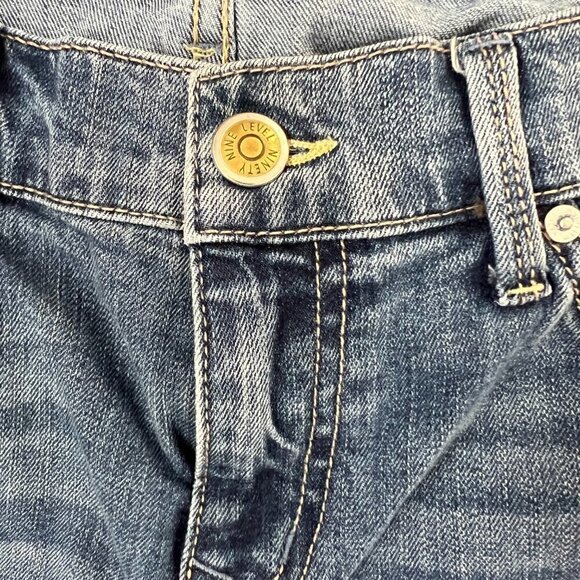 Level 99 Distressed Slim Raw Ankle Denim Jeans Sz 28 - Picture 3 of 13